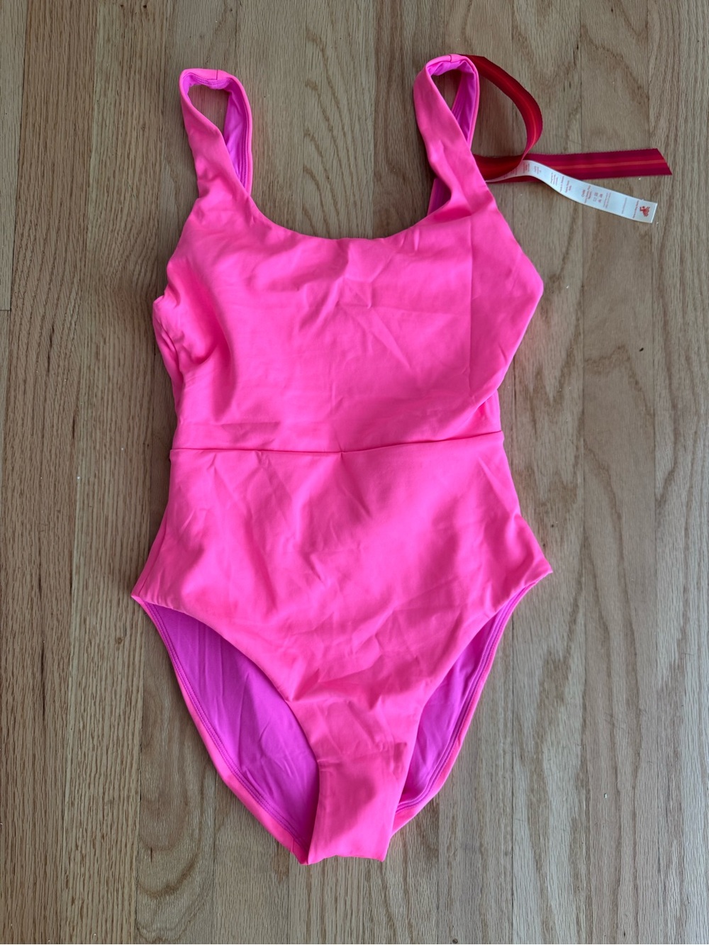 Left On Friday Bright Pink One-Piece Swimsuit